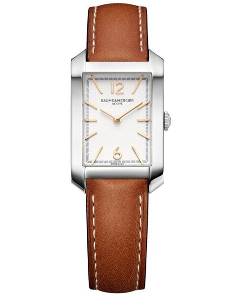 Часы Baume et Mercier Hampton Brown Lth Watch 22x35mm