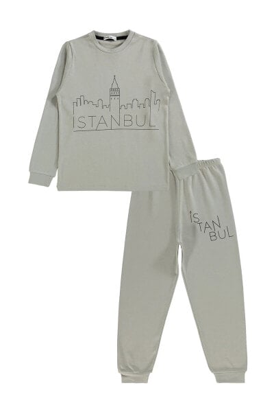 Комплект пижамы Civil Boys для мальчиков 10-13 лет Бордовый