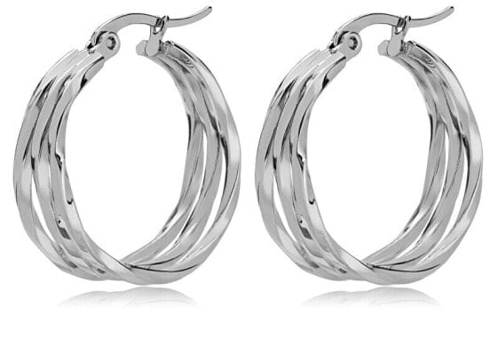 Timeless steel rings earrings STO3696