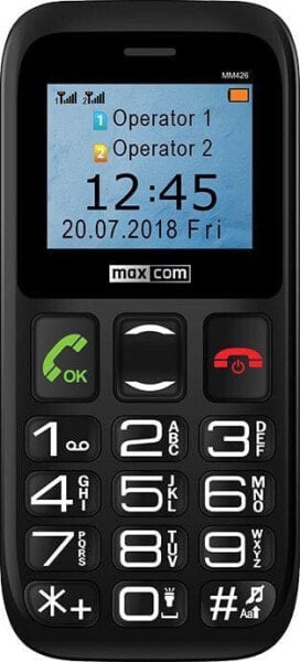 Мобильный телефон Maxcom Comfort MM426 Dual SIM Черный