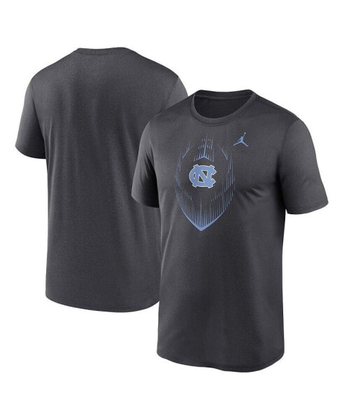 Men's Anthracite North Carolina Tar Heels Primetime Legend Icon Performance T-Shirt