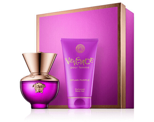 Versace Dylan Purple 30 ml EdP Set mit Body Lotion