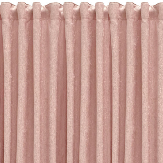 Curtain Alexandra House Living Arce Coral 140 x 270 x 1 cm