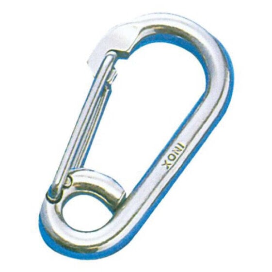 TALAMEX Carabiner Hook Oval With Eye 10 Units