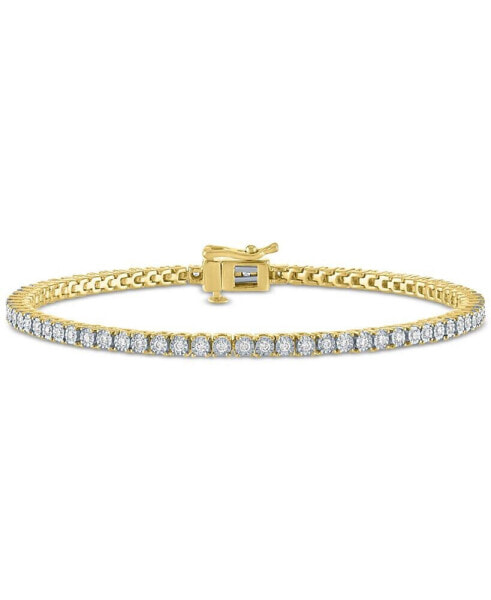 Браслет Macy's Diamond Skinny Tennis (3/4 ct. t.w.)