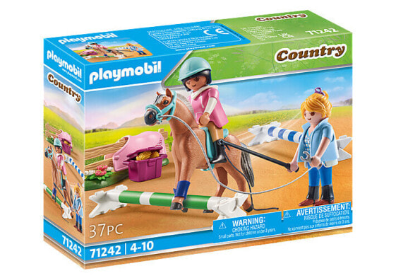 Игровой набор Playmobil Riding Lessons 71242 Country («Уроки верховой езды»)