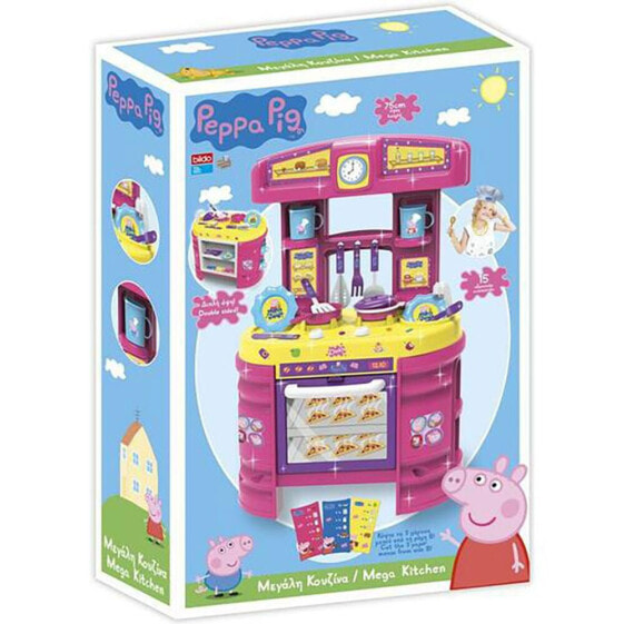 BILDO Mega Peppa Pig Kitchen 15 Pieces