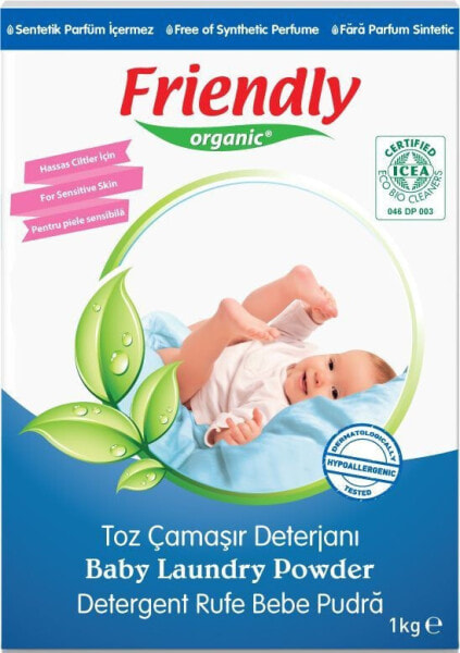 Friendly Organic Proszek do prania ubranek dziecięcych, 1kg (FRO01598)