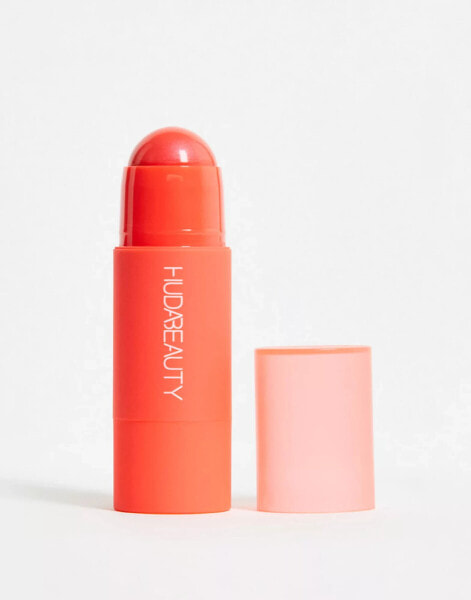 Huda Beauty Cheeky Tint Blush Stick - Coral Cutie