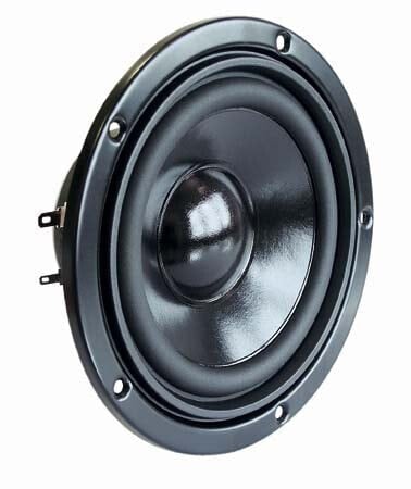 VISATON VS-W130S/4 - 50 W - 80 W - 4 Ohm - 39 - 12000 Hz - Schwarz - 146 mm