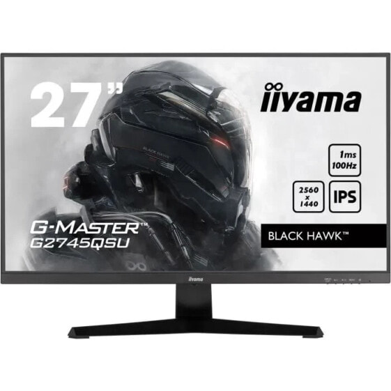 PC-Bildschirm IIYAMA G-MASTER G2745QSU-B1 27 2560 x 1440 IPS-Panel 1 ms 100 Hz HDMI / DisplayPort