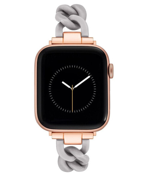 Ремешок для часов Nine West Plastic Chain Link Bracelet совместим с Apple Watch 42/44/45/Ultra/Ultra 2
