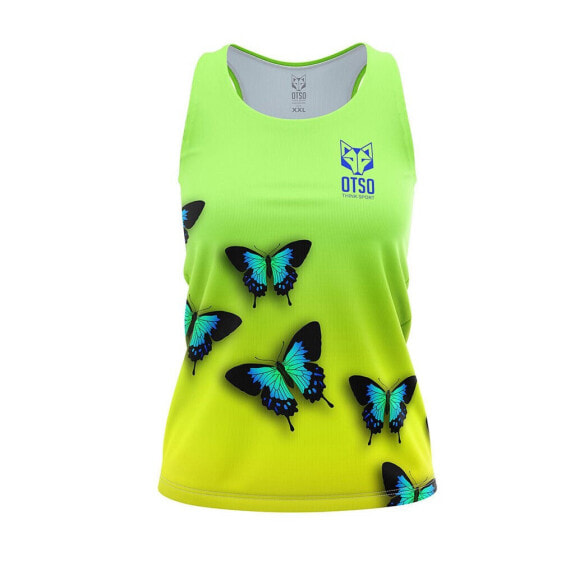 OTSO Butterfly sleeveless T-shirt