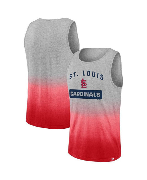 Men's Gray, Red St. Louis Cardinals Our Year Tank Top