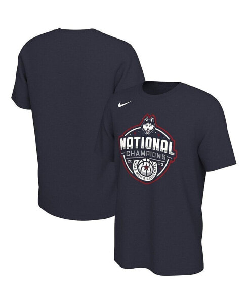 Men's Navy UConn Huskies 2023 NCAA Men's Basketball National Champions Hometown T-shirt