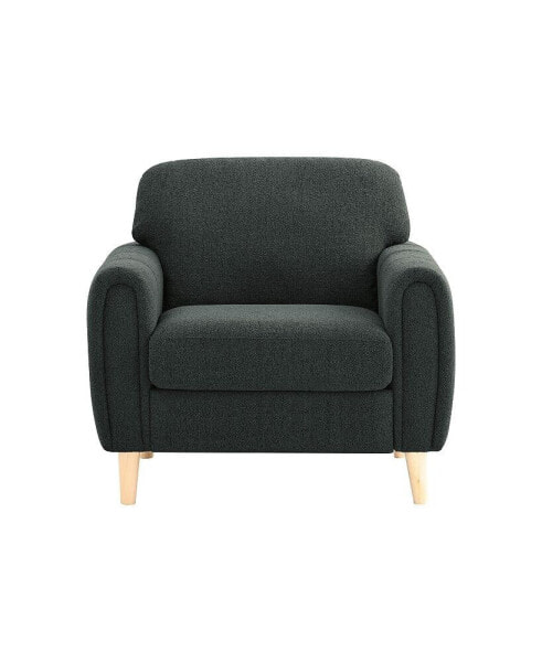 37.8" Polyester Gorm Accent Chair