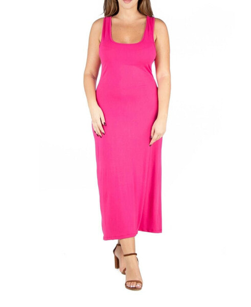 Plus Size Racerback Maxi Dress