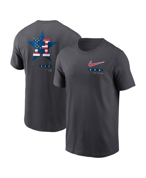 Men's Anthracite Houston Astros Americana T-shirt