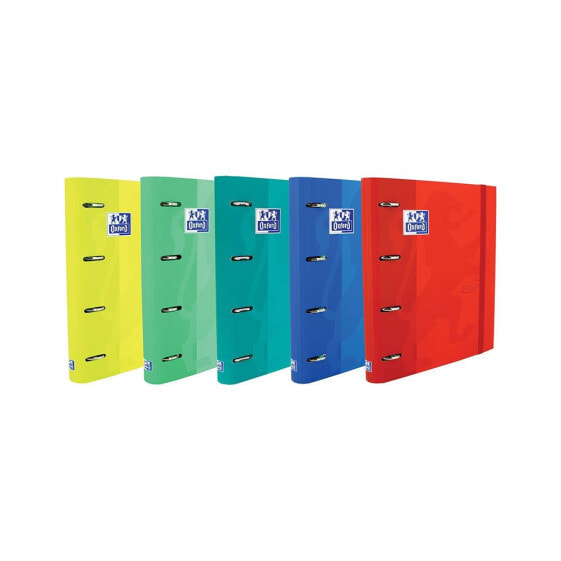 OXFORD Assorted Europeanbinder Touch Rings Folder 10 Units