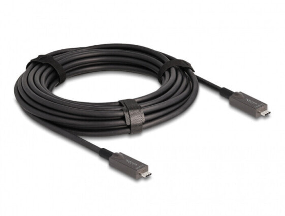 Delock 84150 - 10 m - USB Type-C - USB Type-C - Male - Male - Straight