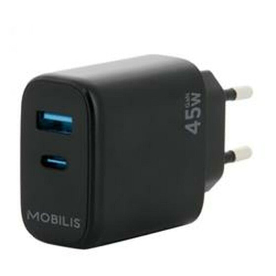 MOBILIS 45W USB-A and USB-C wall charger