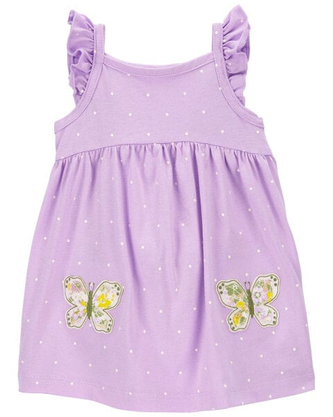 Платье для малышей с бабочками Carterʻs Baby Butterfly Flutter