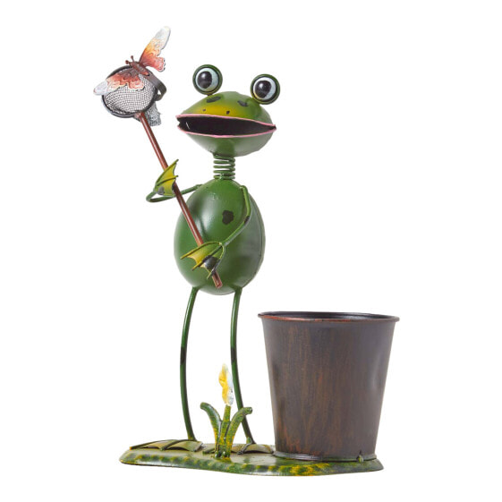 Декоративная фигура декоративного лягушонка Homescapes "Vintage Gartenfigur Deko Frosch"