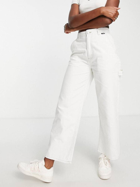 Element Utility Canvas trousers in off-white 