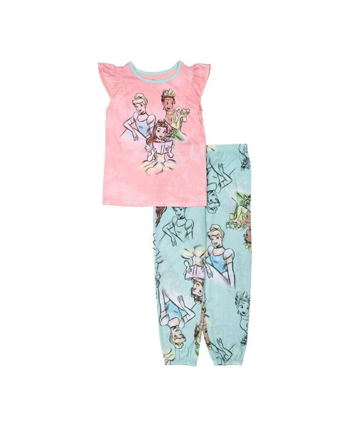 Little Girls Short Set Pajamas, 2-Piece