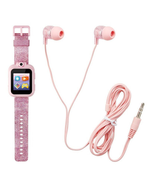 Часы PlayZoom Kid's Pink Glitter Touchscreen Smart Watch