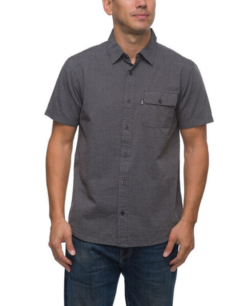 Men's Winfred Short Sleeve Poplin Shirt