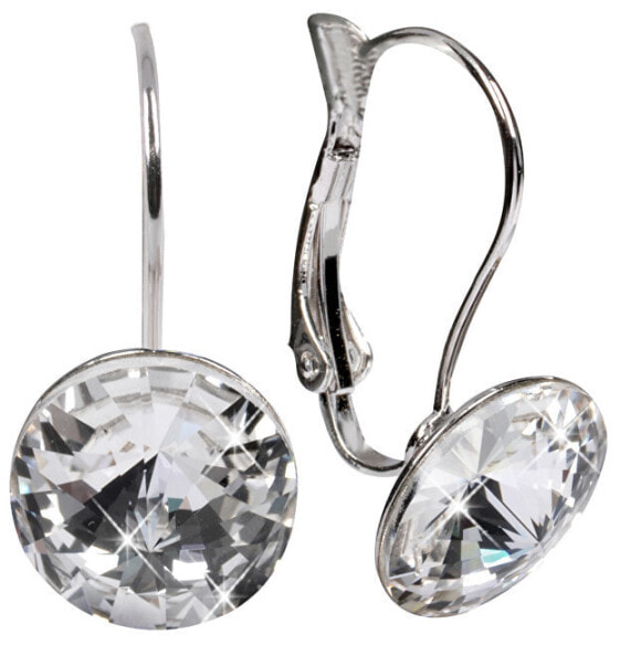 Elegant Rivoli Crystal earrings
