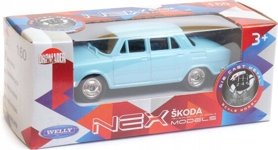 Welly WELLY Auto model 1:60 Skoda w pudełku mix cena za 1 szt