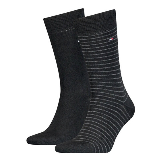 TOMMY HILFIGER Small Stripe Classic socks 2 pairs