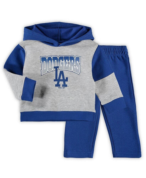 Костюм для малышей Outerstuff серый, костюм Los Angeles Dodgers