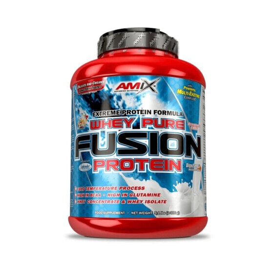 Протеин AMIX Whey Pure Fusion Мохито Шоколадно-Кофейный 2.3 кг