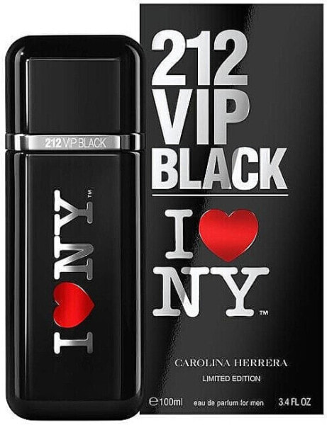Парфюмерия Carolina Herrera 212 VIP Black I Love NY Limited Edition - EDP - Мужская