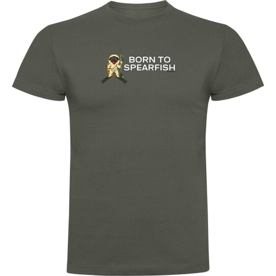 KRUSKIS Born To Spearfish short sleeve T-shirt