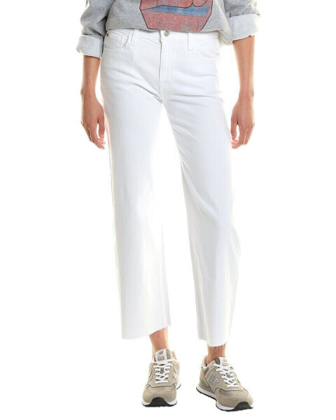 Hudson Jeans Rosalie High-Rise Optic White Wide Leg Jean Women's