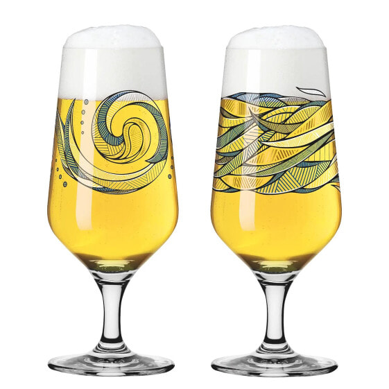 Бокалы и стаканы Ritzenhoff Bierglas-Set #2 Brauchzeit (2er-Set)