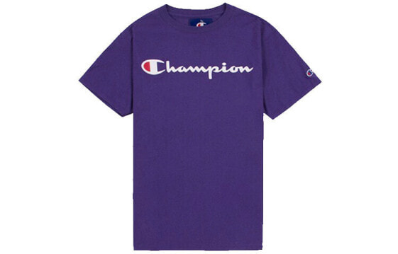 Футболка Champion GT23H-PURPLE T-Shirt Унисекс Сиреневая