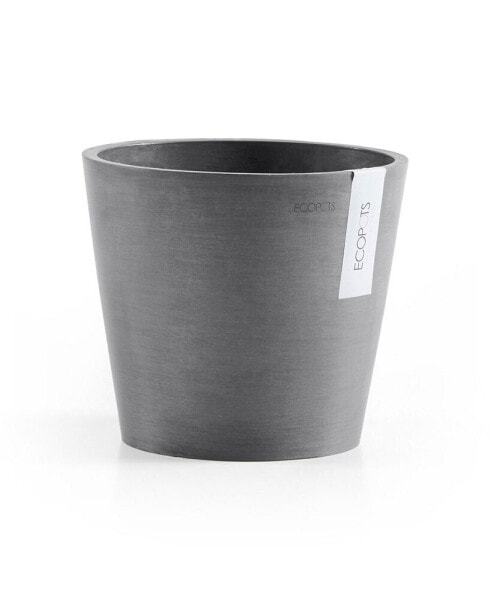 Eco pots Amsterdam Modern Round Planter with Water Reservoir, 8in
