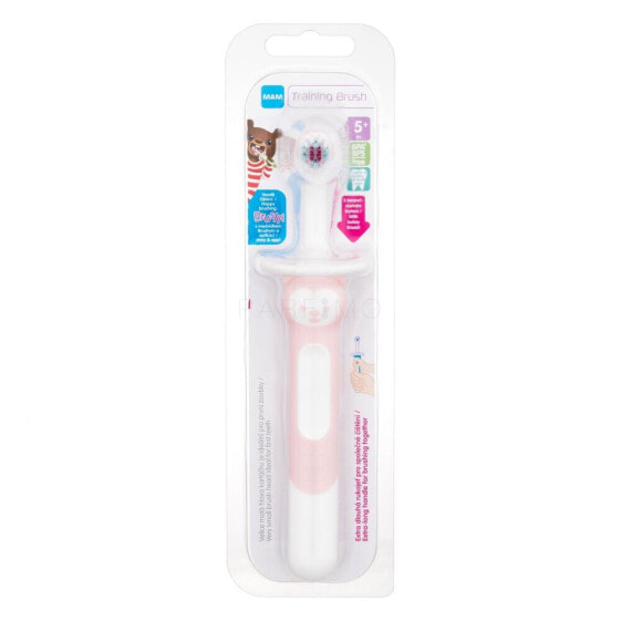 MAM Baby´s Brush Training Brush 5m+ Pink 1 St. zahnbürste für Kinder