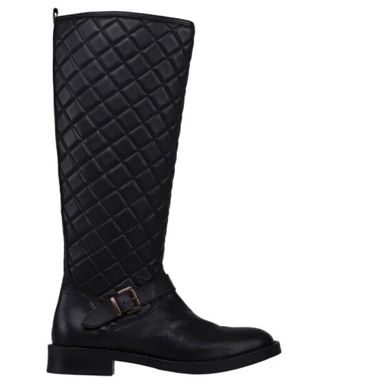 Сапоги женские Bronx Mill Ford Quilted Pull On черные Casual Boots 13961-001