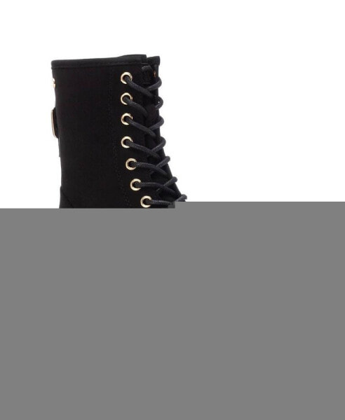 Women's Suede Lace-Up Boots By XTI