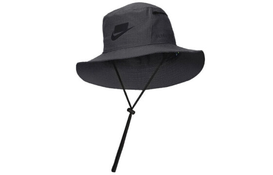 Шляпа рыбака Nike 黑色刺绣Logo CU6346-060 для мужчин