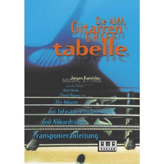 AMA Verlag Guitar-chords book by Jürgen Kumlehn