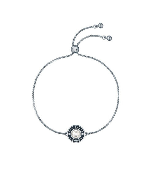 CHERLA: Crystal Button Adjustable Bracelet