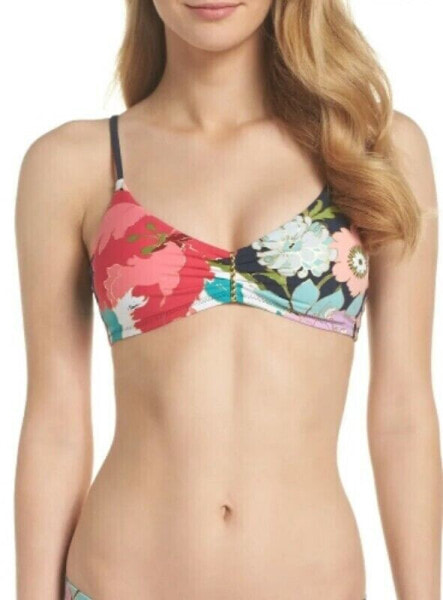 Trina Turk 262258 Women Royal Botanical Bralette Bikini Top Multi Size 2
