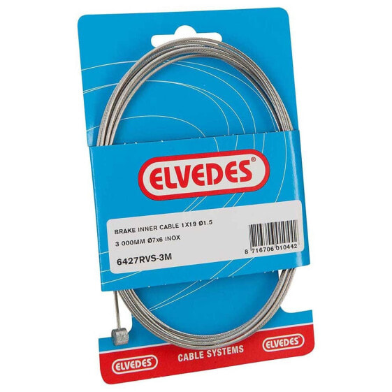 ELVEDES 1×19 Wires Stainless Brake Cable With V-nipple